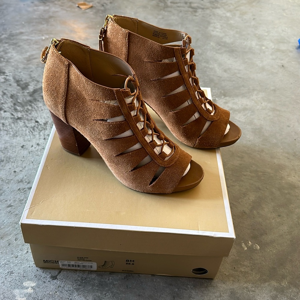 Michael Kors Open Toe Bootie